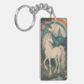 Majestic Unicorn - Japanse stijl Sleutelhanger (Voorkant Links)