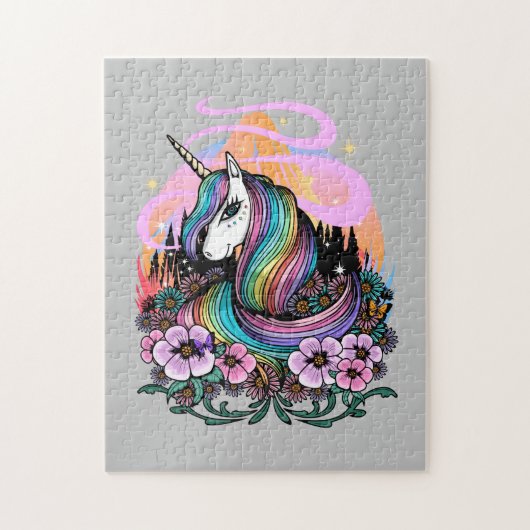 Majestic Unicorn Legpuzzel (Verticaal)
