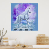 Majestic Unicorn Poster (Keuken)