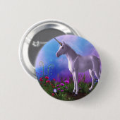 Majestic Unicorn Ronde Button 5,7 Cm (Voorkant /achterkant)