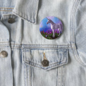 Majestic Unicorn Ronde Button 5,7 Cm (In situ)