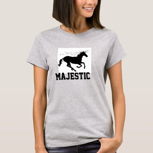 "Majestic Unicorn T-shirt" T-shirt (Voorkant)