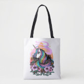 Majestic Unicorn Tote Bag (Voorkant)