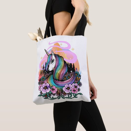 Majestic Unicorn Tote Bag (Dichtbij)