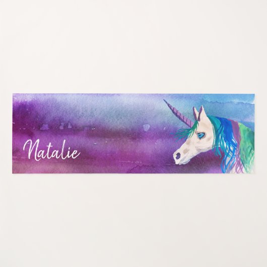 Majestic Unicorn Yoga Mat (Voorkant (horizontaal))