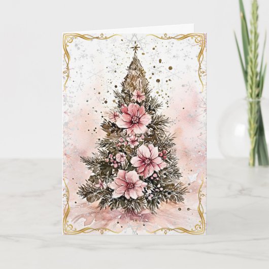 Majestic vergulde wensen kaart (Voorkant)