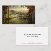 Majestic Vineyard | Wijn Visitekaartje (Voorkant / Achterkant)
