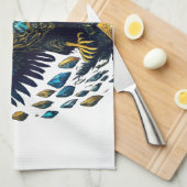 Majestic Vlucht: Crystal Eagle keukenhanddoeken (Quarter Fold)