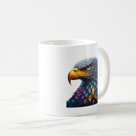 Majestic Vlucht: Crystal Eagle Mok (Voorkant rechts)