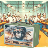 Majestic Warrior Sunset