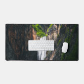 Majestic waterfall Boka in lentegroof Bureaumat (Keyboard & Muis)