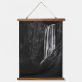 Majestic waterfall Boka in Slovenië Hangend Wandkleed (Voorkant)