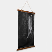 Majestic waterfall Boka in Slovenië Hangend Wandkleed (Gebogen)