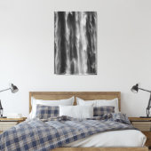 Majestic waterfall Boka, Slovenië bovendicht Canvas Afdruk (Insitu (Slaapkamer))