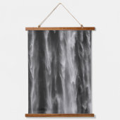 Majestic waterfall Boka, Slovenië bovendicht Hangend Wandkleed (Voorkant)