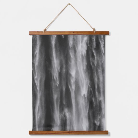 Majestic waterfall Boka, Slovenië bovendicht Hangend Wandkleed (Voorkant)