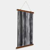 Majestic waterfall Boka, Slovenië bovendicht Hangend Wandkleed (Gebogen)