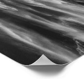 Majestic waterfall Boka, Slovenië bovendicht Poster (Hoek)