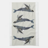 Majestic Whale Keuken Theedoek (Verticaal)