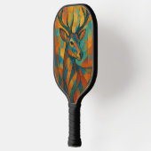 Majestic Whispers-Abstract Deer in Bloom Pickleball Paddle (Links)