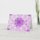 Majestic White Horse in Golden Meadow Feestdagen Kaart (Achterkant)