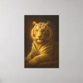 Majestic White Tiger – Fine Art Portrait Canvas Pr (Voorkant)