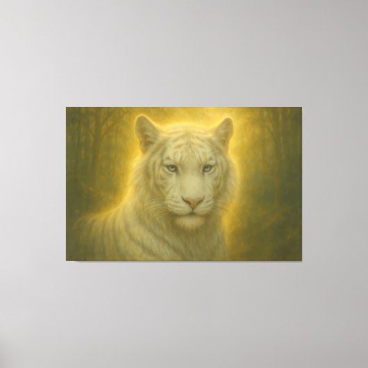 Majestic White Tiger – Fine Art Print (Voorkant)