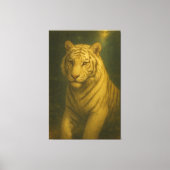 Majestic White Tiger Portrait • Fine Art Animal P Canvas Afdruk (Voorkant)