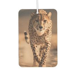 Majestic Wild Cheetah Running Photo Luchtverfrisser
