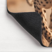 Majestic Wild Cheetah Running Photo Muismat (Hoek)