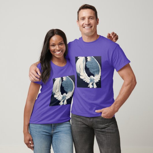 Majestic Wings: Opvallend en aantrekkelijk Eagle L T-shirt (Unisex)