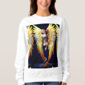 Majestic Wings Print T-shirt - Unieke vogelkunst. (Voorkant)