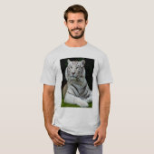 Majestic witte tijger T-shirt (Voorkant volledig)