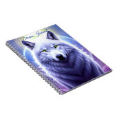 Majestic Wolf Dream Journal Notitieboek (Rechterzijde)