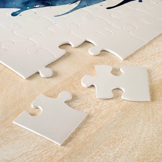 Majestic Wolf Legpuzzel (Zijkant)