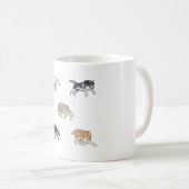 Majestic Wolf Pack Koffiemok (Voorkant rechts)