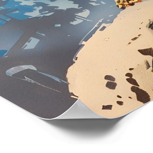 Majestic Wolf Poster (Hoek)