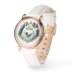 Majestic Wolf Timepiece Horloge