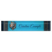 Majestic wolfskop naambordje (Voorkant)