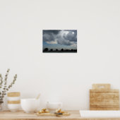 Majestic wolken boven het 2-meer poster (Keuken)