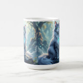**Majestieke fantasiekat met mystieke aura – hoge Koffiemok (Center)