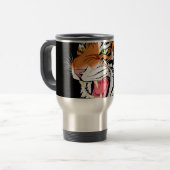 Majestieke Tijger Reisbeker (Voorkant links)