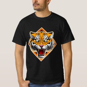 "Majestieke Tijgerkop - Roofdier Spirit Grafisch" T-shirt