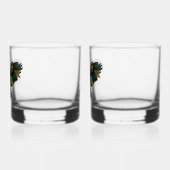 Majestieuze Smaragd Uil Glas (Links)
