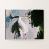 MAJESTISCHE SWAN-puzzel Legpuzzel (Horizontaal)