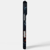 Majestueus Adelaar Leer-look Scene Case-Mate iPhone Case (Achterkant / Rechts)