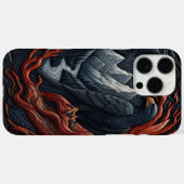 Majestueus Adelaar Leer-look Scene Case-Mate iPhone Case (Achterkant (horizontaal))