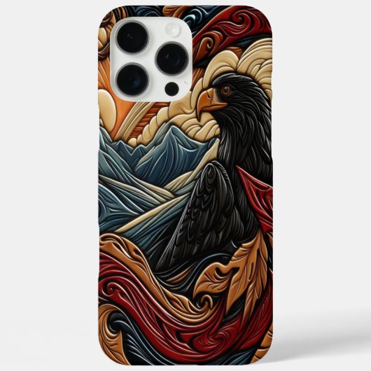 Majestueus Adelaar Schilderwerk Case-Mate iPhone Case (Achterkant)
