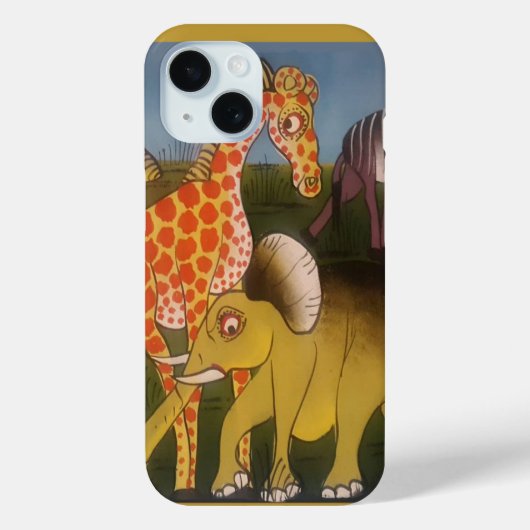 Majestueus Afrikaans wild: een prachtig schilderij Case-Mate iPhone Case (Achterkant)