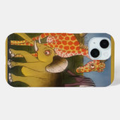 Majestueus Afrikaans wild: een prachtig schilderij Case-Mate iPhone Case (Achterkant (horizontaal))